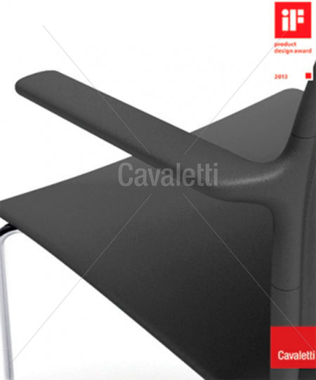 Cavaletti Go – Cadeira Giratória 34003 Basic com braços
